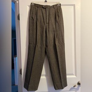 Vintage Barry Bricken Pleated Trousers, Size 10